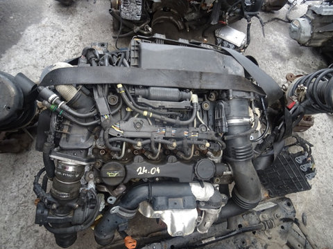 Motor Complet cu Injectoare Pompa si Turbina Peugeot 207 1.6 HDI 90CP din 2009