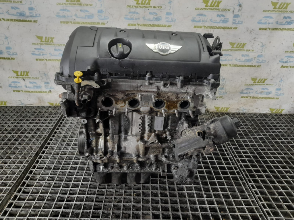 Motor complet fara anexe 1.6 benzina N12B16A Mini Cooper R56 [facelift] [2010 - 2015] 1.6 benzina N12B16A