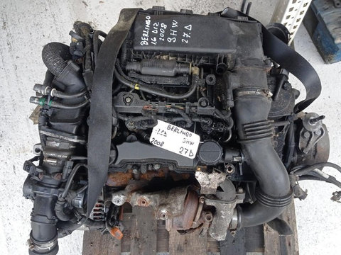 Motor complet fara anexe Citroen Berlingo 1.6 HDi 9HW 90 cai