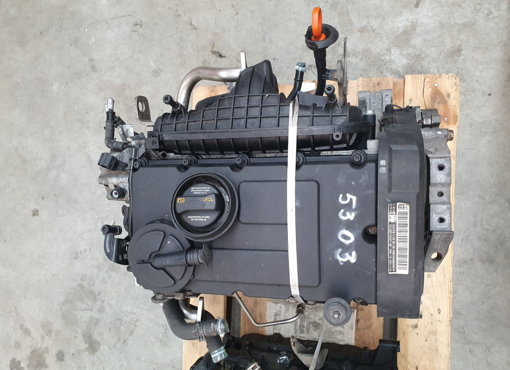 Motor complet fara anexe Volkswagen BKD, Jetta 1K5, Euro 4, 103 KW, 2.0 TDI