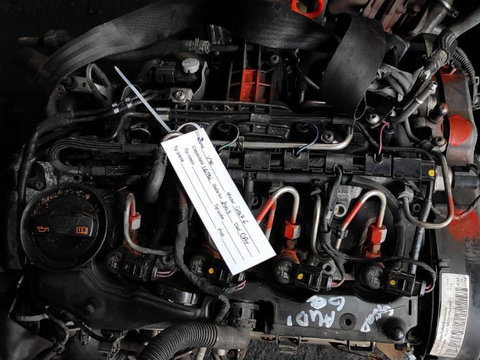 Motor complet fara anexe Volkswagen Golf 6 1.6 tdi 105CP 77KW cod motor CAY 2008 - 2014