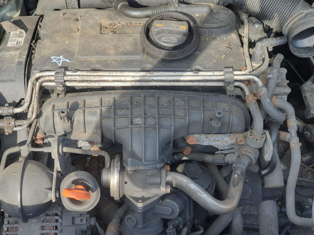Motor complet fara anexe Volkswagen Touran 2.0 BKD 2008