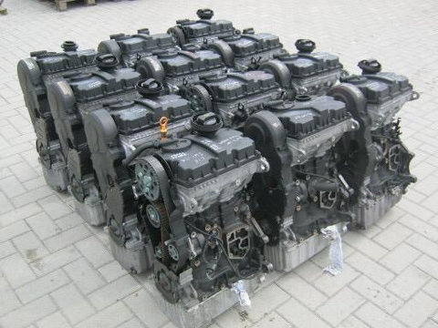 Motor complet fara anexe VW PASSAT 103kw 140 cp an fabricatie 2003 - 2008 euro 4 cod motor BMA