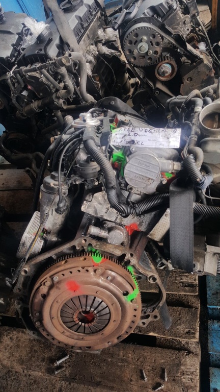 Motor complet fara anexel Opel Vectra b 2.0 dtl