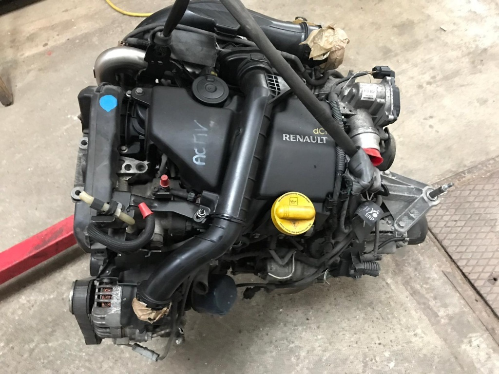 Motor complet Nissan Qashqai Facelift 1.5 dci 2008-2015 Euro 5 cod motor K9K INJECTIE DELPHI 90 CP