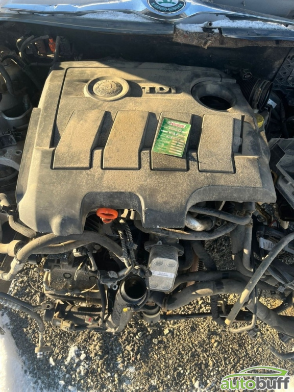 Motor Diesel Skoda Fabia II ( Tip 5J; 2007-2018) 1.6 TDI Fara Anexe/ Fara injectoare CAYA 1.6 TDI