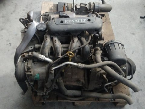 Motor fara anexe Renault Clio 1.2 B cod.D7F720 '2000