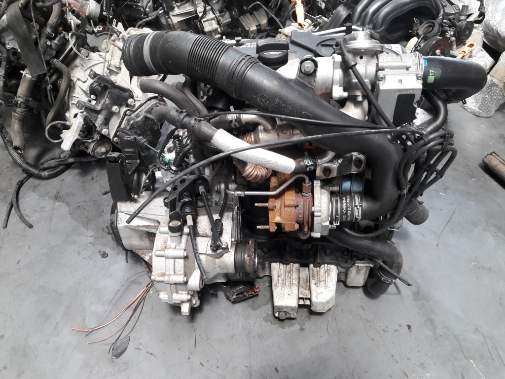 Motor fara anexe Skoda Fabia 2008, 1.4TDI, cod motor BNM