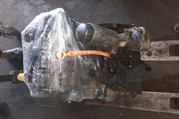 Motor fara anexe Volkswagen Passat B5.5 [facelift] [2000 - 2005] Sedan 1.9 TDI 6MT (131 hp) Sedan ALB 4X4 AVF