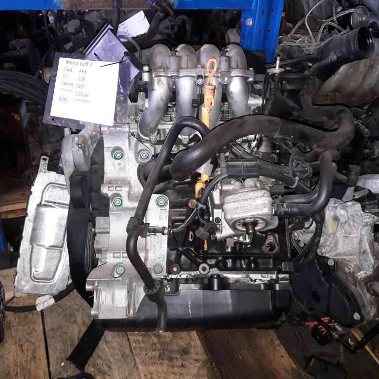 Motor fara anexe VW Golf 4, 2.0i, cod motor APK