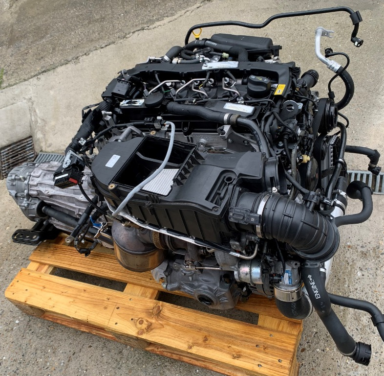 Motor Mercedes GLC X253 C W205 2.2 CDI 250 4 MATIC Bi-Turbo cod OEM 651921 Complet 40.000 km