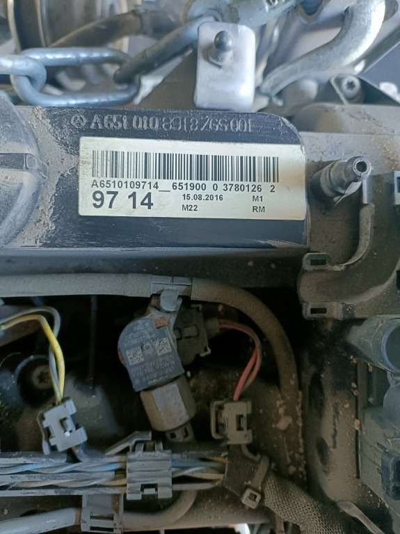 Motor mercedes sprinter 2.2 euro 6 651 8