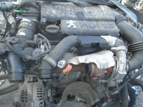 Motor Peugeot 307 1.6 HDI 9HX din 2005 fara anexe