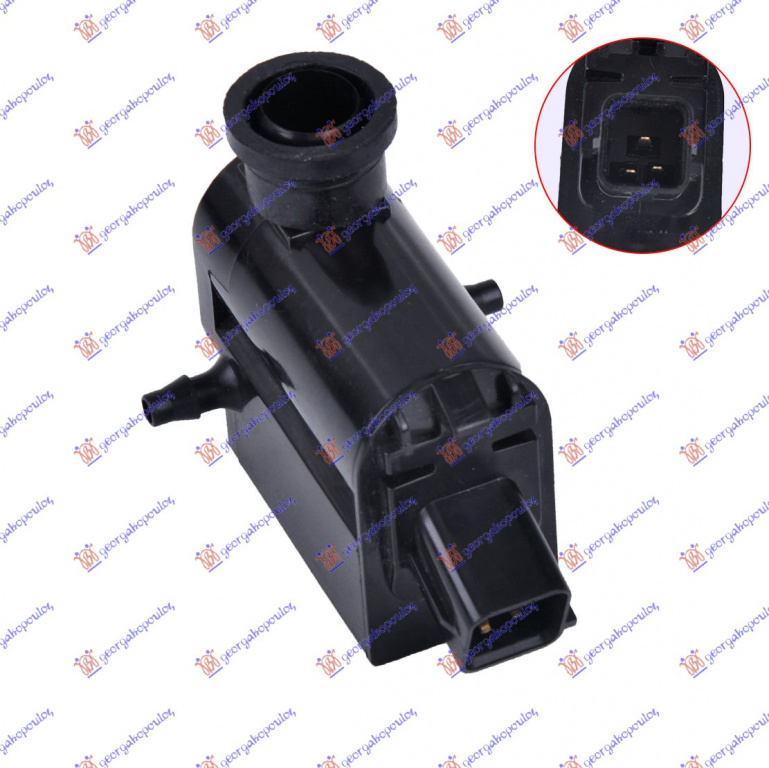 MOTOR PTR.VAS SPALATOR CU/SP.SPATE - HYUNDAI H1 STAREX 08-, HYUNDAI, HYUNDAI H1 STAREX 07-18, 373008460