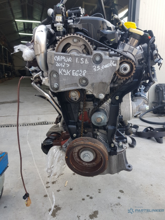 Motor RENAULT CAPTUR J5_, H5_ 2013 - >, RENAULT CLIO IV BH_ 2012 - > 1.5 dCi 90 K9K 608, K9K 628 K9K628