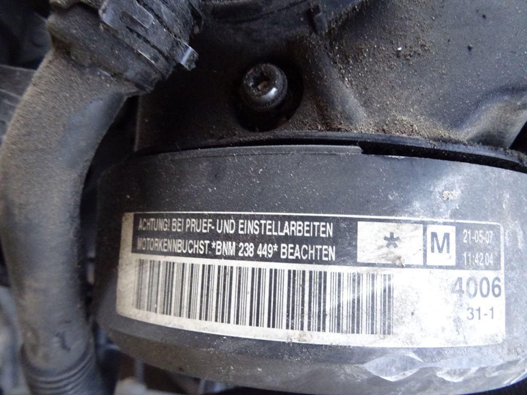 Motor Skoda Fabia 1.4 TDI BNM din 2007 f