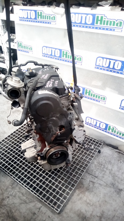 Motor SKODA Fabia II 5J 2006-2014 1.4 TDI 51KW 70CP COD MOTOR BNM