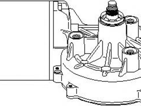 Motor stergator MERCEDES-BENZ CL-CLASS cupe (C140), MERCEDES-BENZ S-CLASS limuzina (W140) - TOPRAN 401 530