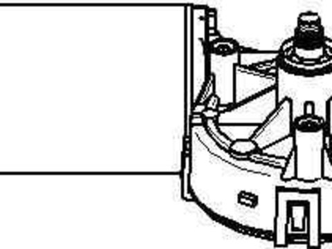 Motor stergator MERCEDES-BENZ CLK Cabriolet A208 TOPRAN 401 519