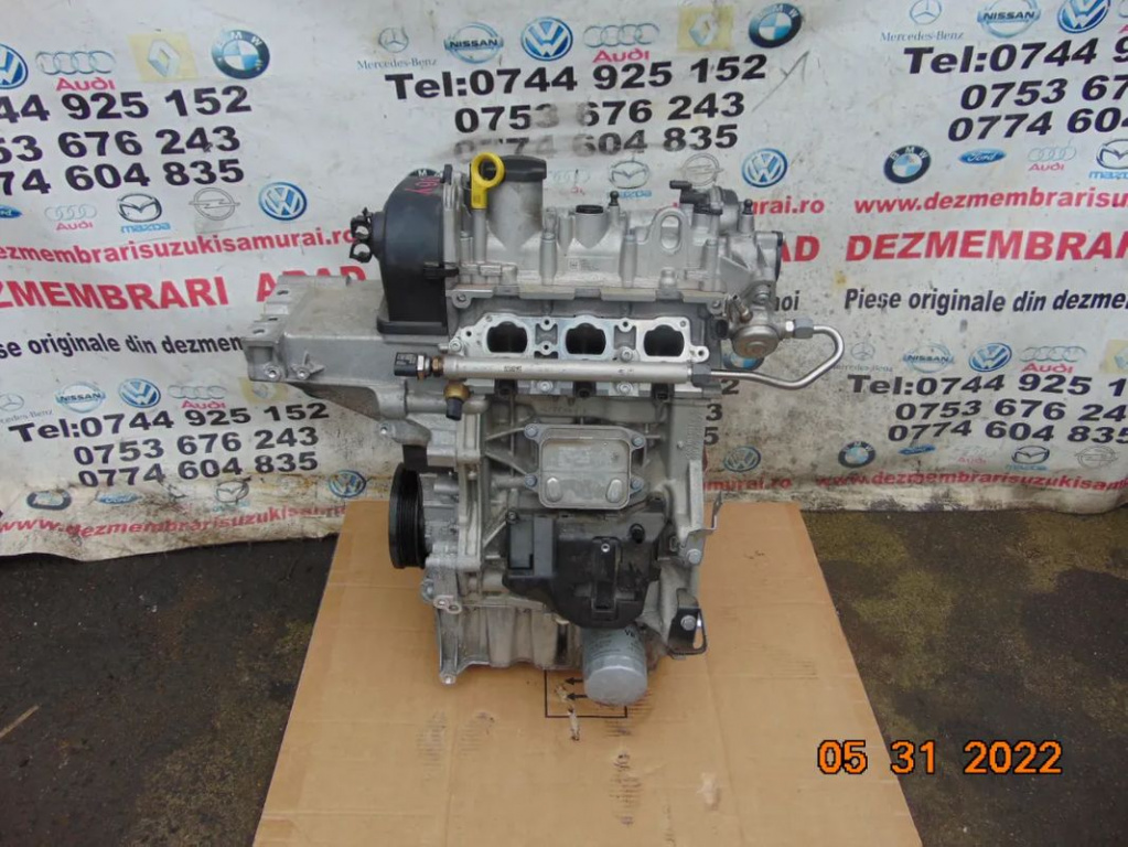 Motor VW 1.0 tgi DBY golf 7 polo t cross skoda fabia rapid octavia seat arona ibiza leon audi a1 sc