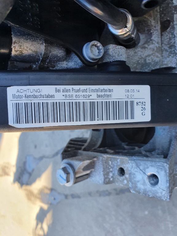 Motor Vw Golf 5 Seat Leon 2 Skoda Octavi