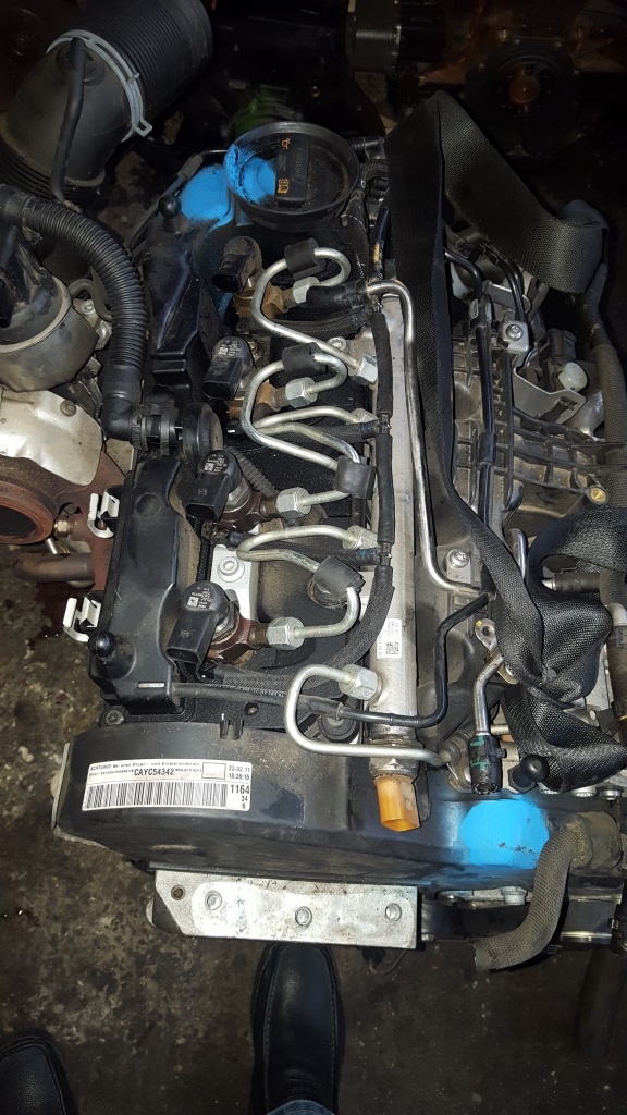 MOTOR VW GOLF PLUS 1. 6 TDI 105CV CAYC