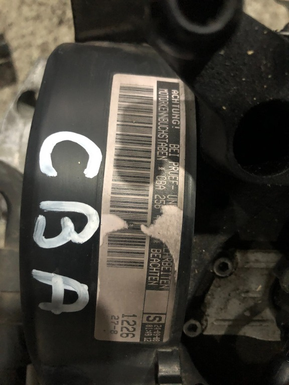 Motor VW Passat 2.0 tdi cod motor CBAB euro 5