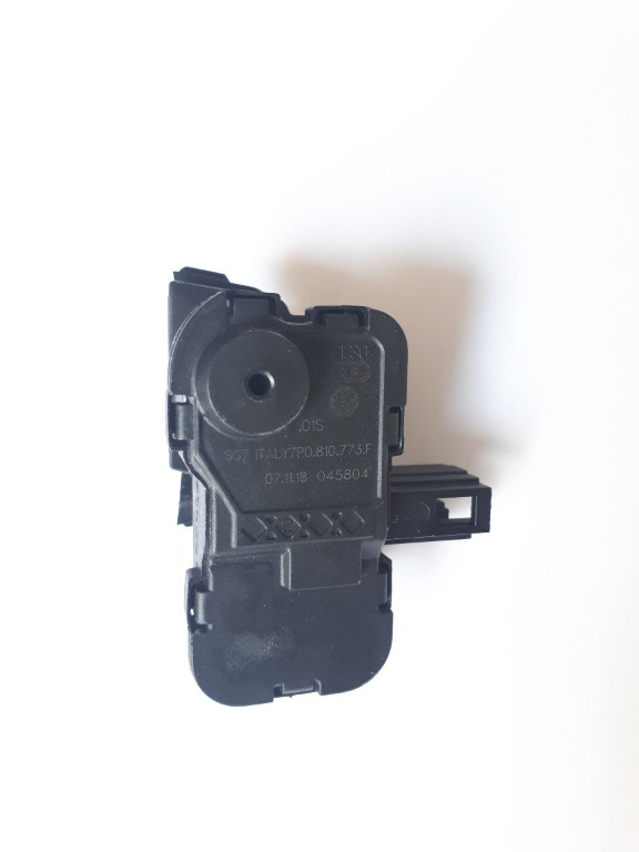 Motoras actuator deschidere usita rezervor Skoda Octavia 3 facelift 2015-2019 cod: 7P0810773F / 7P0 810 773 F
