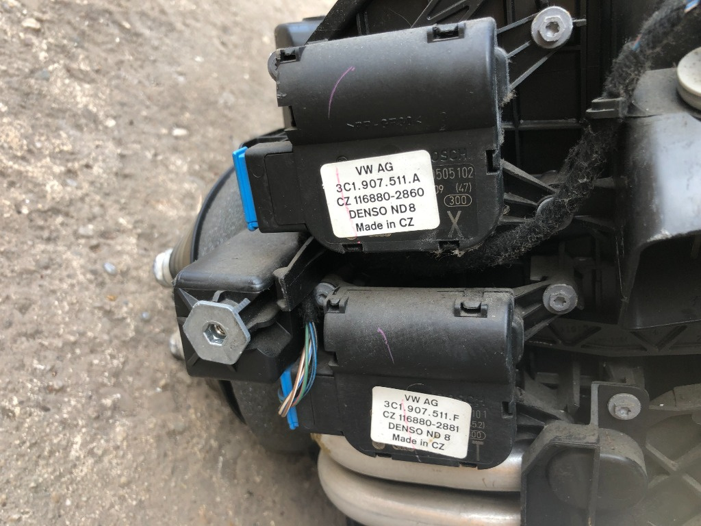Motoras aeroterma volkswagen golf 6 cod 3C1 907 51