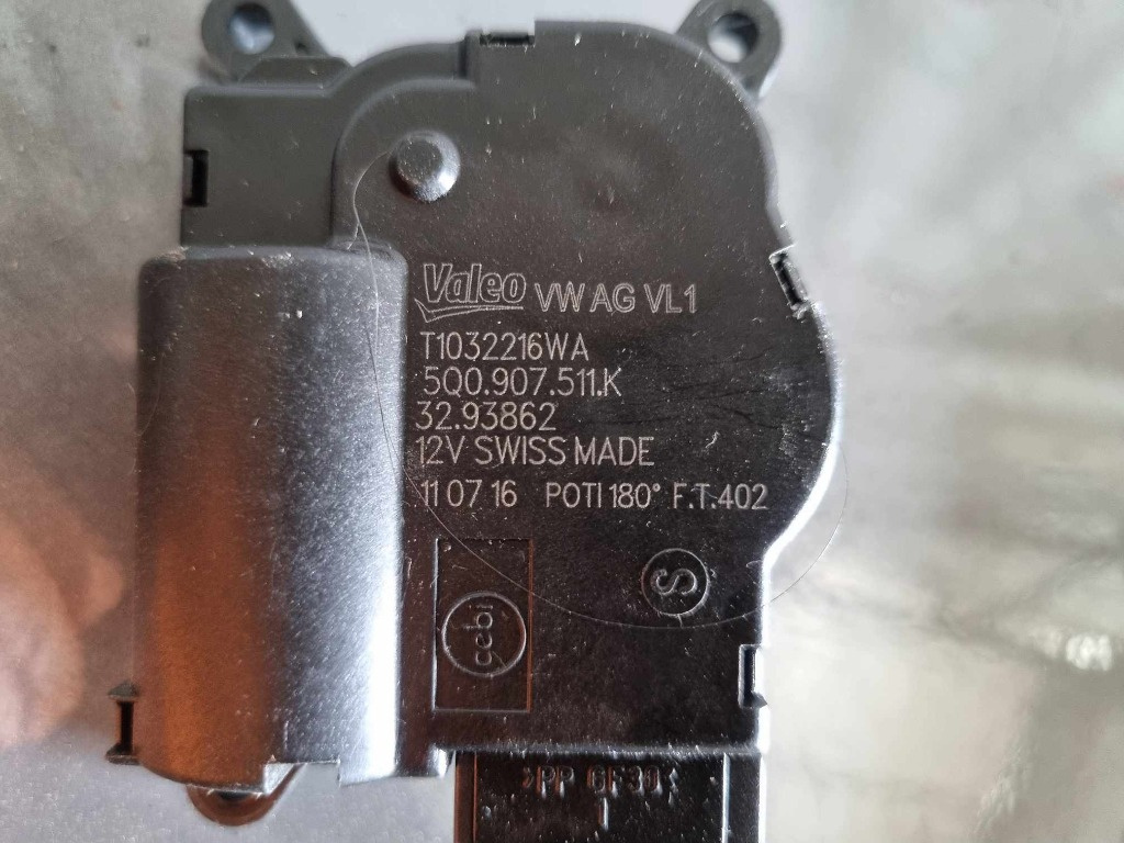 Motoras clapeta aeroterma 5Q0907511K VW 