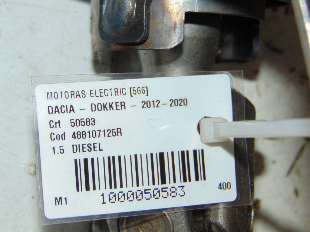 MOTORAS ELECTRIC DACIA - DOKKER - 2012-2