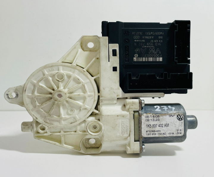Motoras macar geam dreapta fata + motoras 1K5837402AM/1K0959792N Volkswagen VW Golf 6 [2008 - 2015]