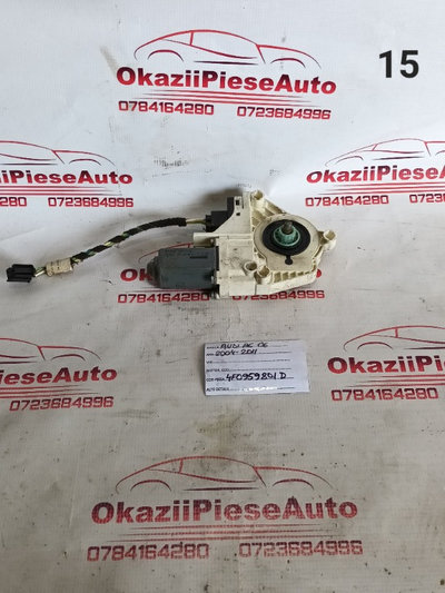 MOTORAS MACARA GEAM AUDI A6 C6 2004-2011 4F0959801