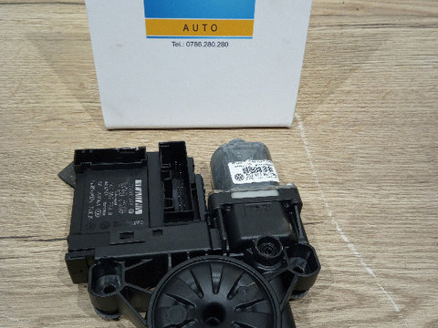 Motoras macara geam cu modul, dreapta fata Volkswagen Passat B6 Sedan 2010, cod 3C2837462H / 1K0959793