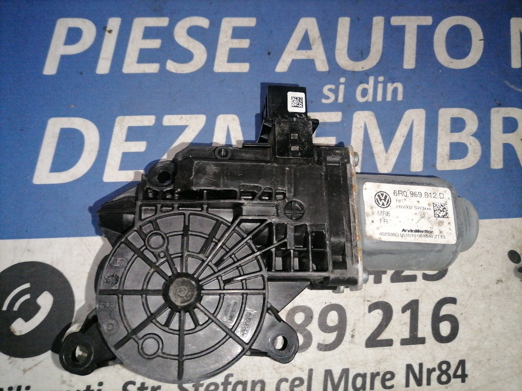 Motoras macara geam dreapta spate Skoda Fabia 2 6R