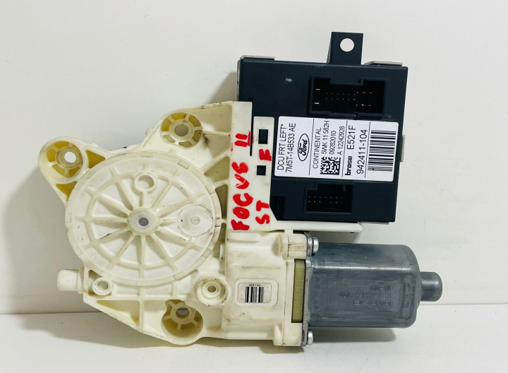 Motoras macara geam stanga fata 942411-104 / A12242928 / 7M5T14B533AE Ford Focus 2 [2004 - 2008]