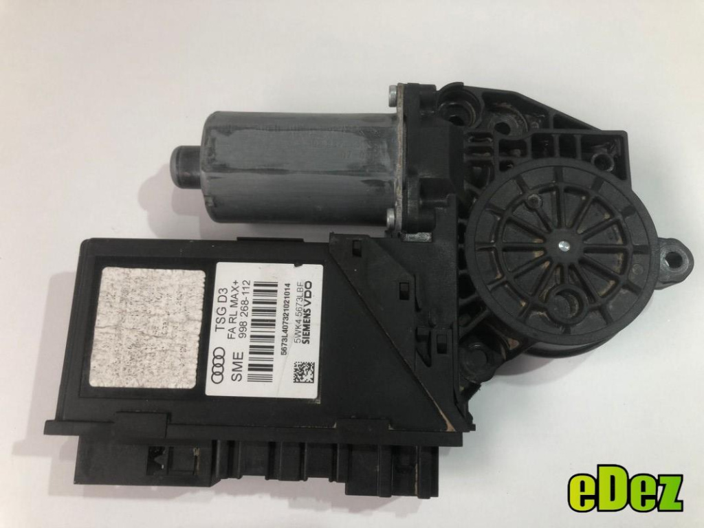 Motoras macara geam stanga fata Audi A4 (2004-2008