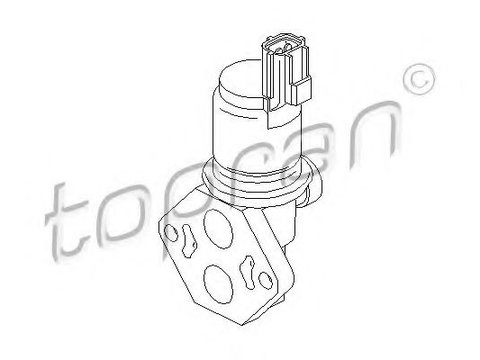 Motoras pas cu pas FORD COURIER caroserie (J5_, J3_) (1996 - 2016) TOPRAN 302 445