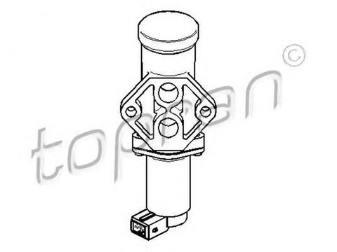 Motoras ralanti OPEL ASTRA F 56 57 TOPRAN 205636