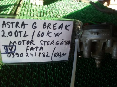 Motoras Stergator fata Opel Astra G break 2.0 DTL 60KW 0390241182