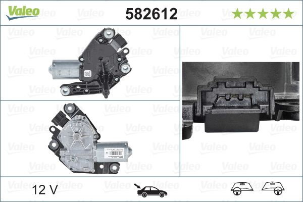 Motoras stergator 582612 VALEO