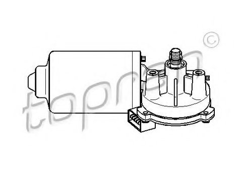 Motoras stergator VW GOLF 3 Estate (1H5) (1993 - 1999) TOPRAN 108 792