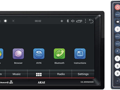 Multi-Media Player Akai 7inch Bluetooth Android USB SD Card GPS AL-060421-1
