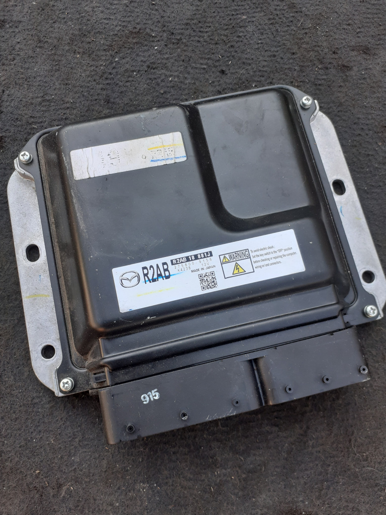 MZR1182 CALCULATOR ECU MOTOR 2.2 MZR-CD R2AA MAZDA 6 GH 2008 2009 2010 2011 2012 R2AB-18-881J 275800-9156 K42