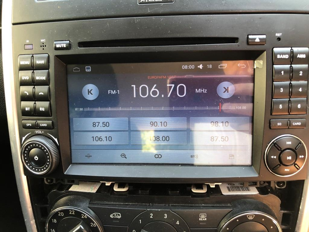 Navigatie ANDROID Mercedes A170 W169 200