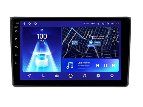 Navigatie Auto Teyes CC2 Plus Audi A4 B6 2000-2004 3+32GB 9" QLED Octa-core 1.8Ghz, Android 4G Bluetooth 5.1 DSP
