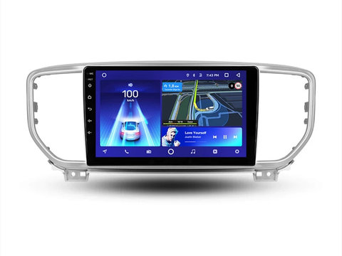 Navigatie Auto Teyes CC2 Plus Kia Sportage 4 2016-2018 4+64GB 9" QLED Octa-core 1.8Ghz, Android 4G Bluetooth 5.1 DSP