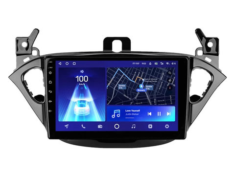 Navigatie Auto Teyes CC2 Plus Opel Corsa E 2014-2019 3+32GB 9" QLED Octa-core 1.8Ghz, Android 4G Bluetooth 5.1 DSP
