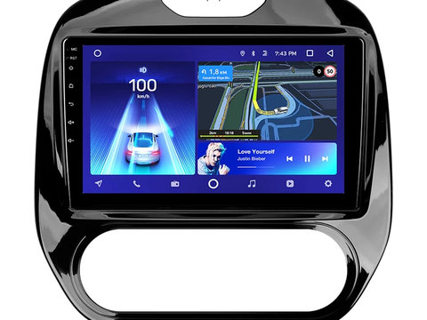 Navigatie Auto Teyes CC2 Plus Renault Captur 2016-2019 3+32GB 9" QLED Octa-core 1.8Ghz, Android 4G Bluetooth 5.1 DSP