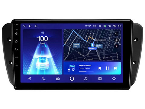 Navigatie Auto Teyes CC2 Plus Seat Ibiza 4 2008-2017 3+32GB 9" QLED Octa-core 1.8Ghz, Android 4G Bluetooth 5.1 DSP
